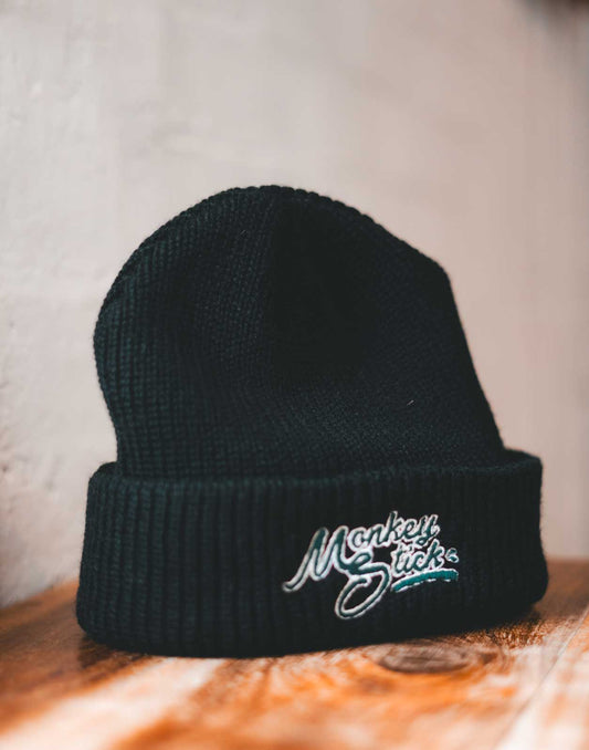 SIGNATURE BEANIE - BLACK
