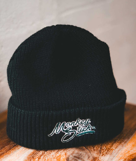 SIGNATURE BEANIE - BLACK